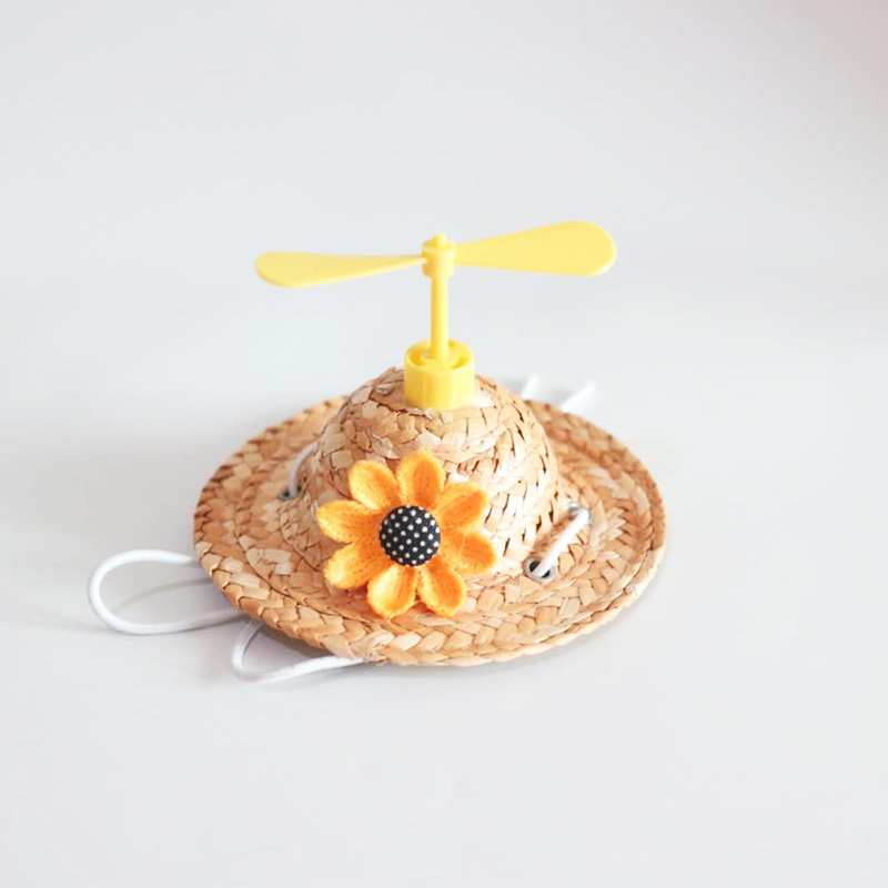 Sunflower Bamboo Dragonfly Hat