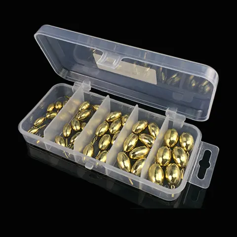 Inverted Fishing Copper Sinker Set Lead