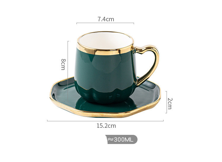 Керамическая кофейная чашка послеобеденного чая