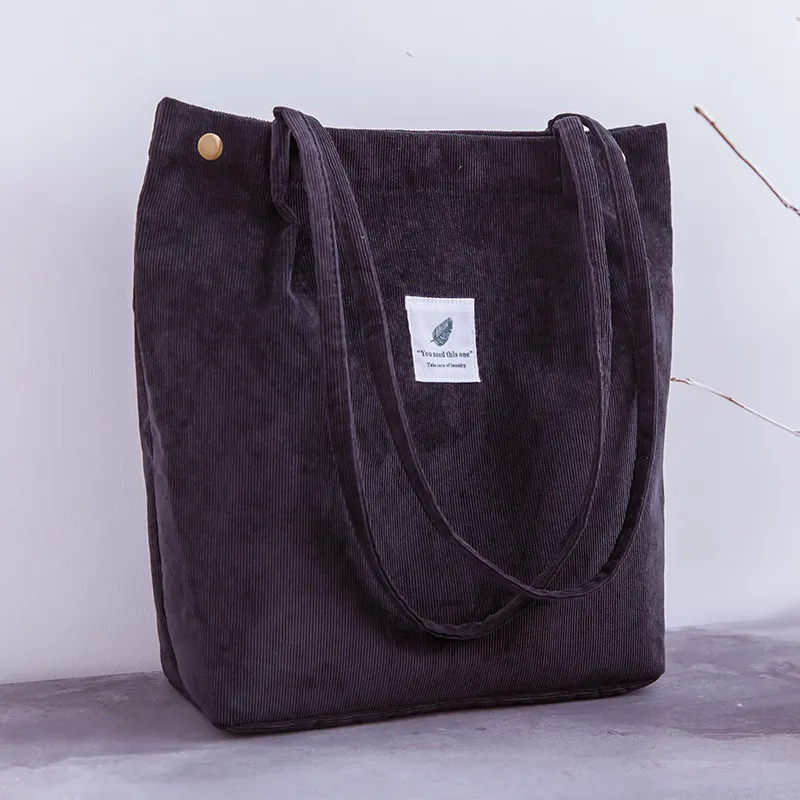 Portable Folding Bag For Out Shopping - Black