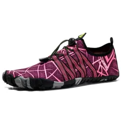 Five-finger Wading Shoes Outdoor Sports Shoes - Red - View 1
