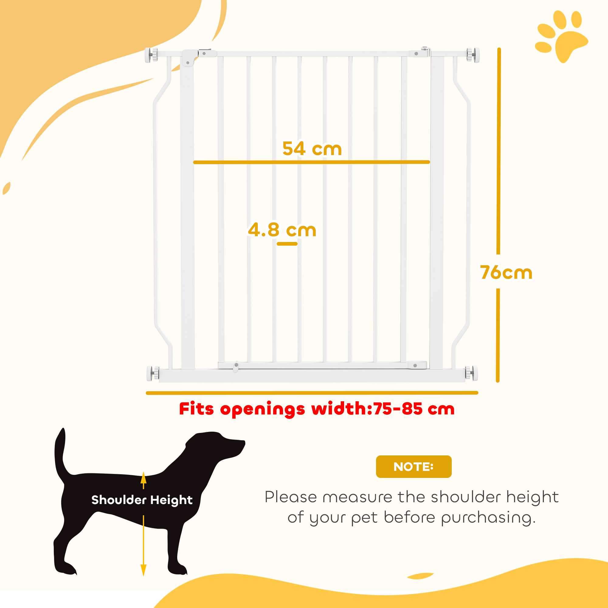 Ultra Wide Pet Safety Door With Pressure Device, Suitable For Doorways — image 7