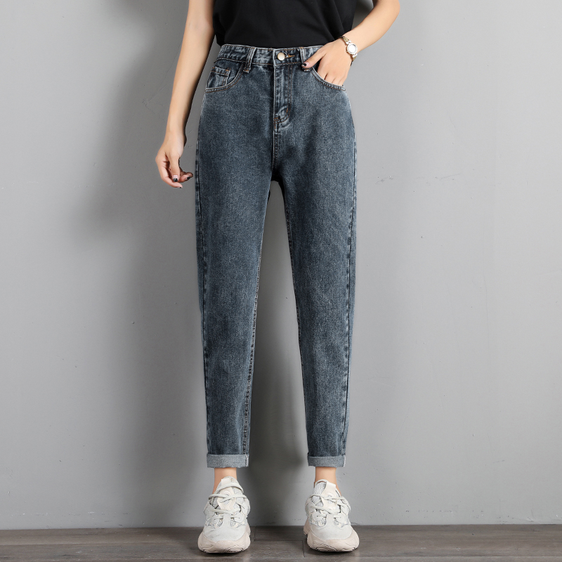 High Waist Plus Size Slimming Radish Daddy Pants Grey - Shop at LoveMi