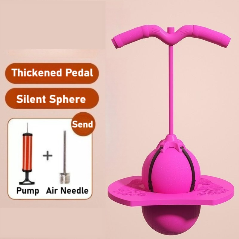 Bouncing Ball Frog Hop Long Height Exercise Equipment Balance Training Toys UK — image 2