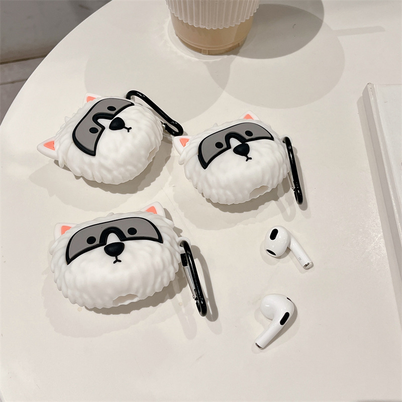 Title 4, Cute Pilot Dog Wireless Earphone Case