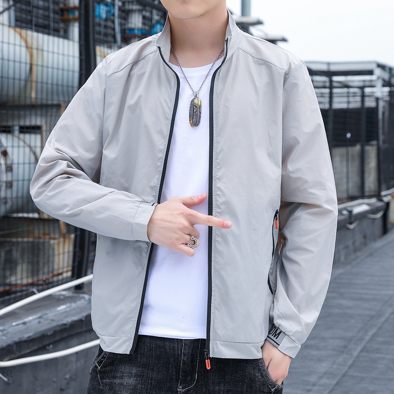 Men's Lapel Casual UV Protection Jacket