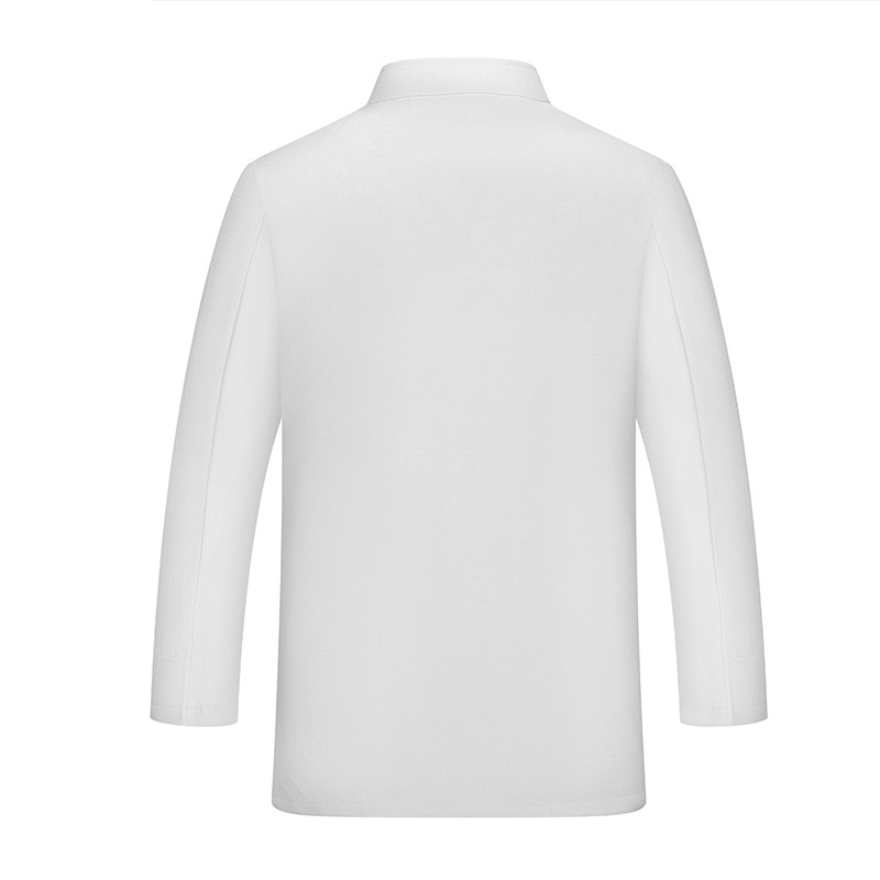 Men's And Women's Long Sleeved Hotel Chef Baking Work Clothes
