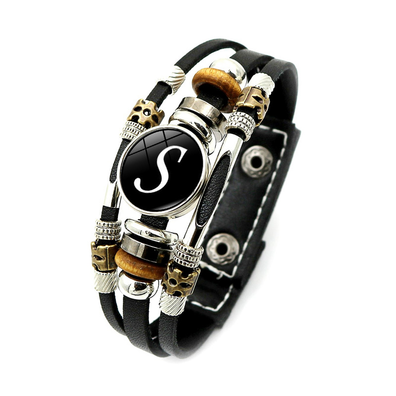 Title 27, Womens Punk Multi-layer Beaded Bracelet, a bol...