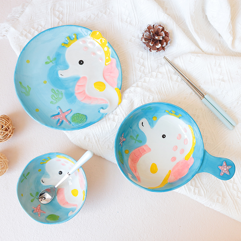 Title 13, Set Posate Bambini Personalizzato in Ceramica c...