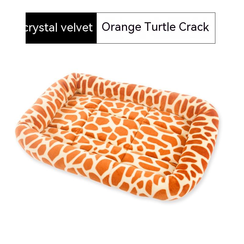 Crystal Velvet Orange Turtle