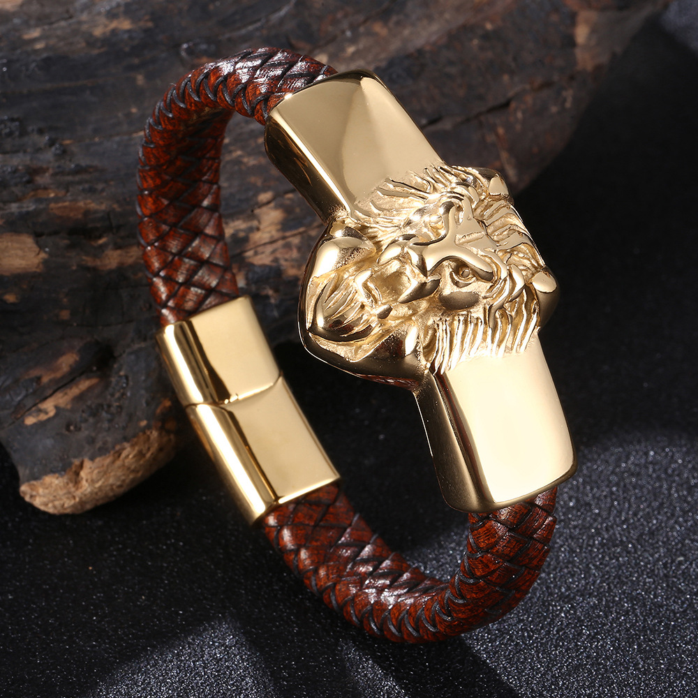 Lion's Head Bracelet