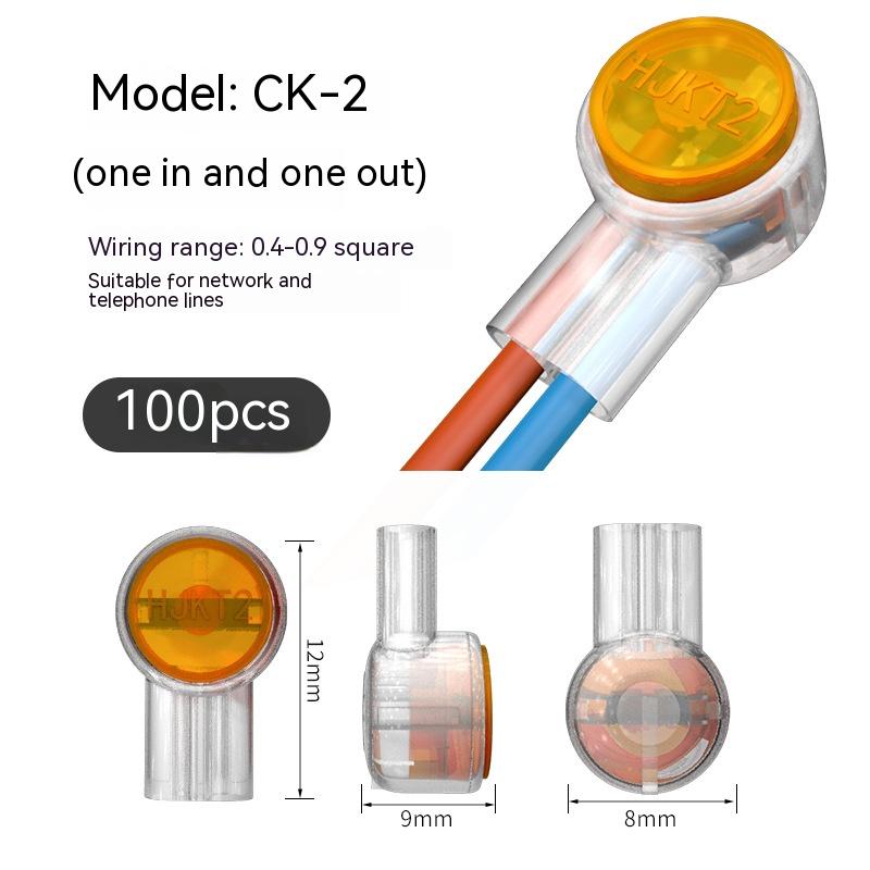 Title 6, Conector rápido para fios telefônicos K1 K2 K3 ...