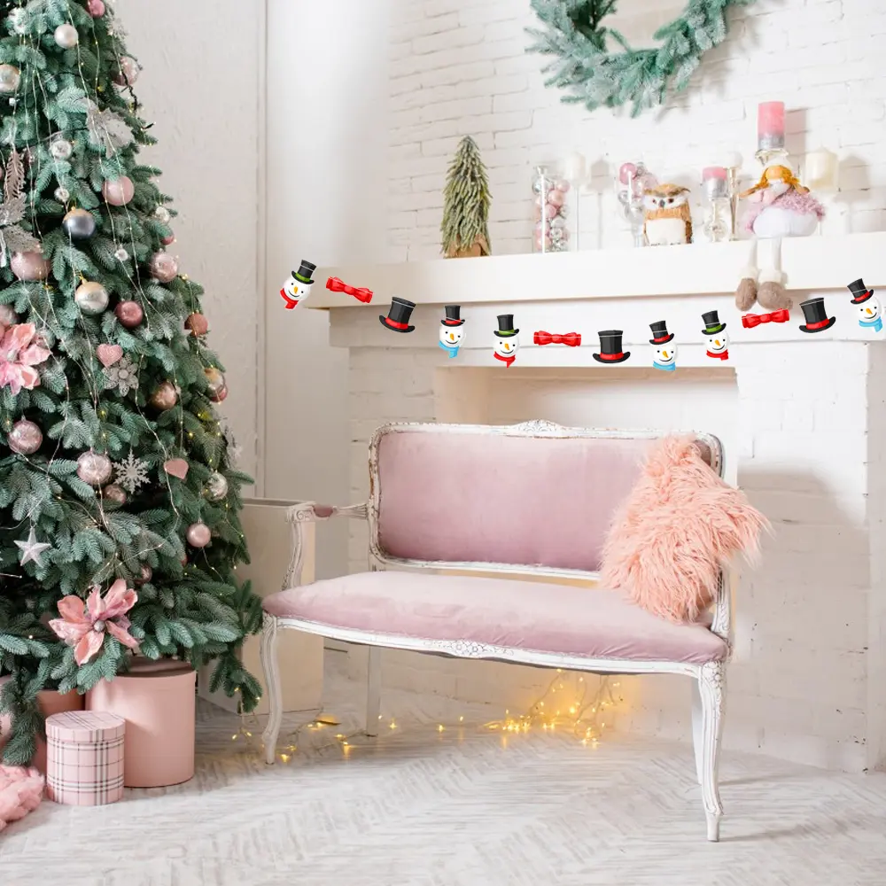 8PCS Christmas Banners