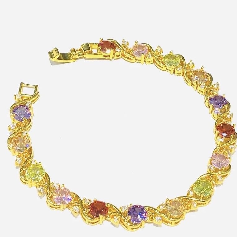 Colorful Phoenix Tail Bracelet