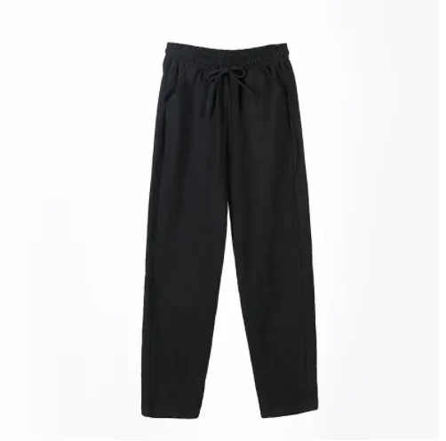 Women's Spring New Cotton Fashion Pants Black - Shop at LoveMi