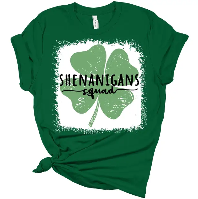Printed Short sleeved Team Uniforms European And American Fabrics Green - Shop at LoveMi