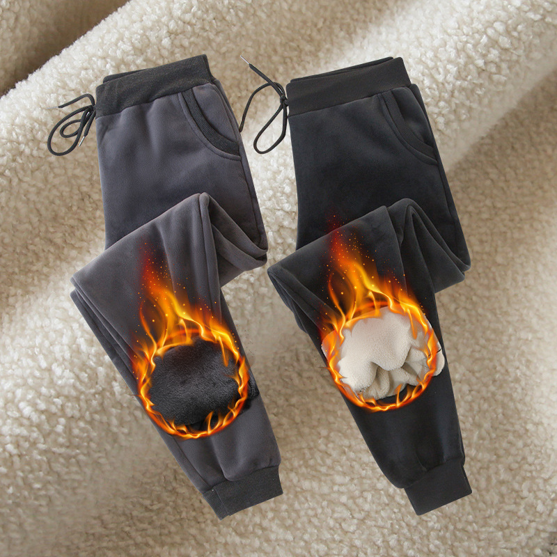 Super Soft Thickened Sweater Plush Sweatpants