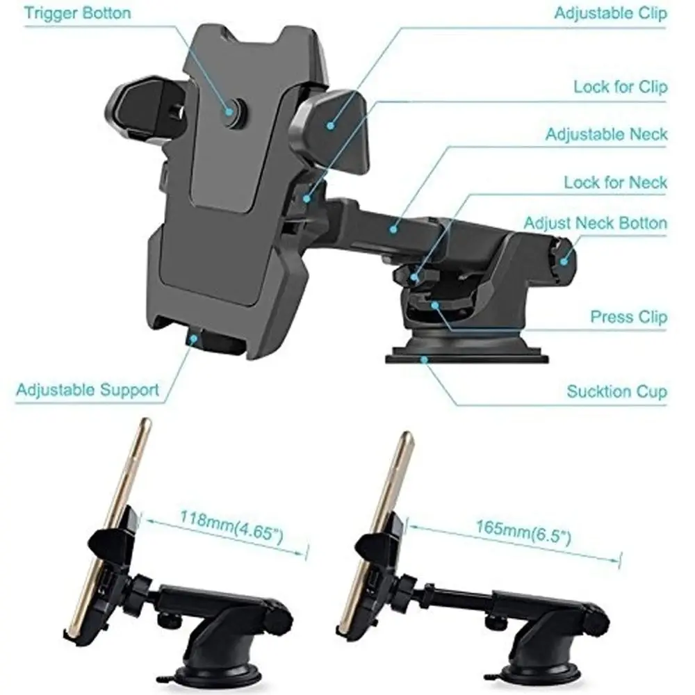 Windshield Car Phone Holder Universal in Cellphone