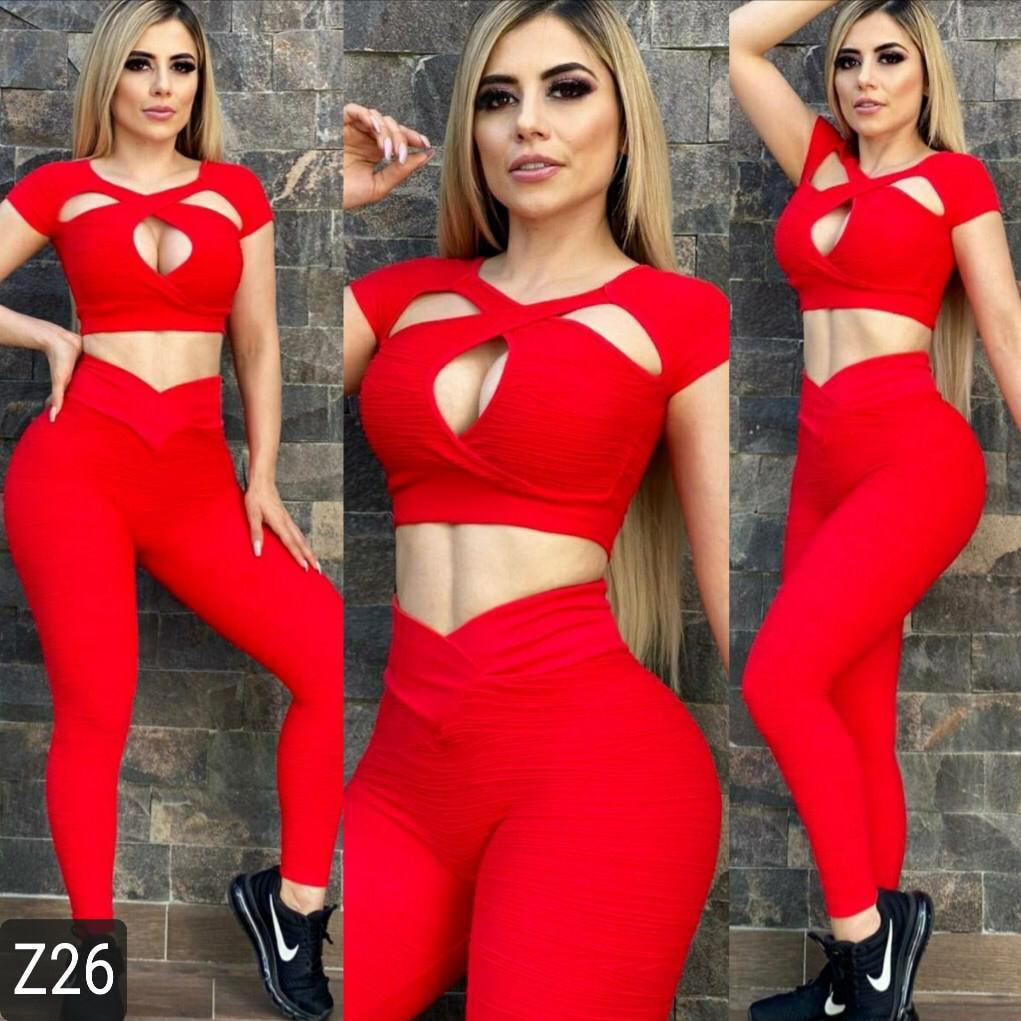 Sexy Cross Beauty Back Yoga Sports Suit