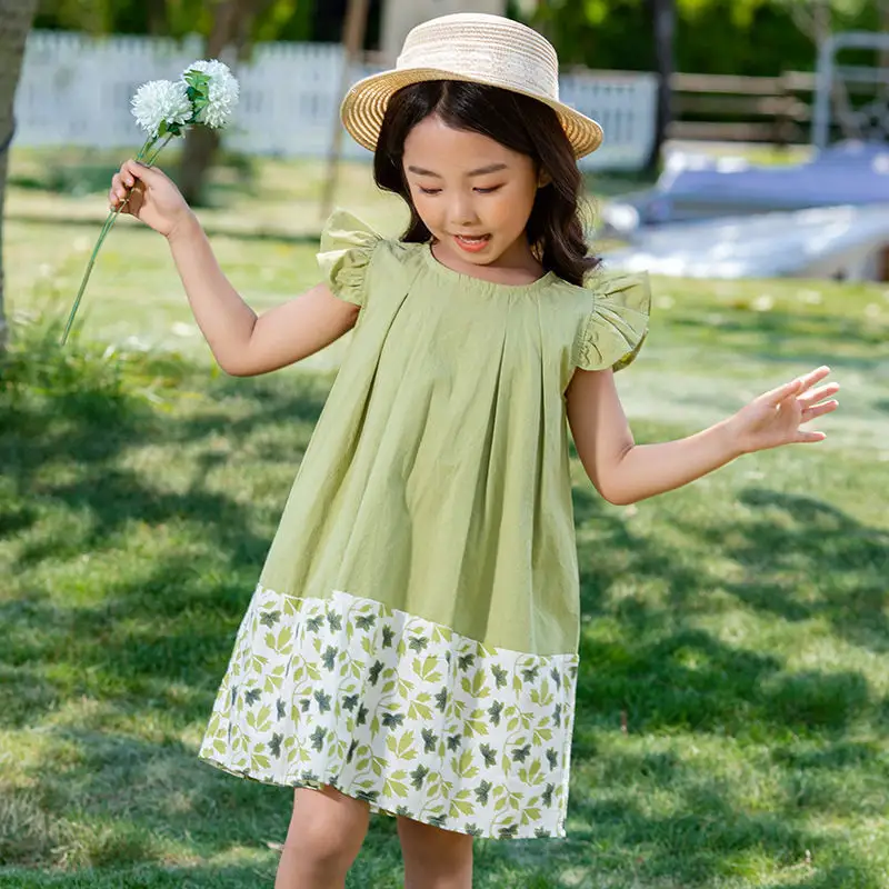 Children's Sisters Wear Summer Dresses