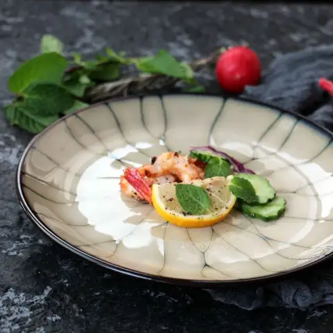 Kitchen Tableware Bowls and Plates High-end Characteristic Creative