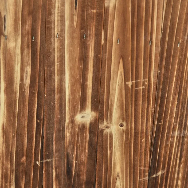 Jardinière surélevée avec bord festonné en bois – Image 9