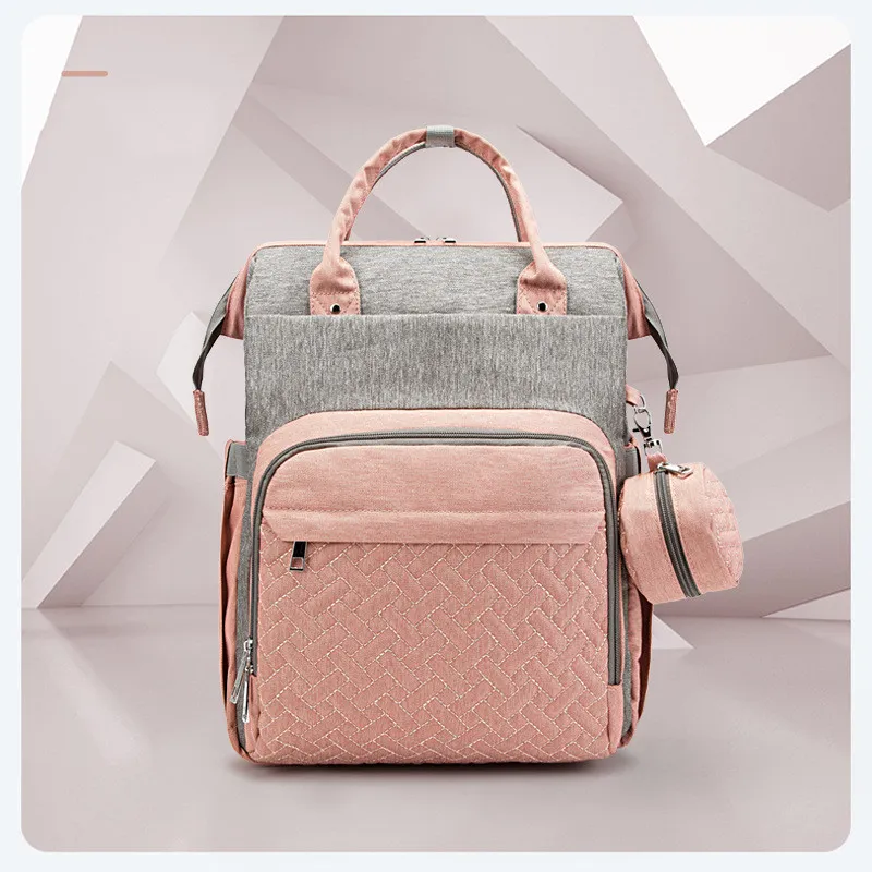 Multifunctional Portable Outing Lightweight Backpack - Pink