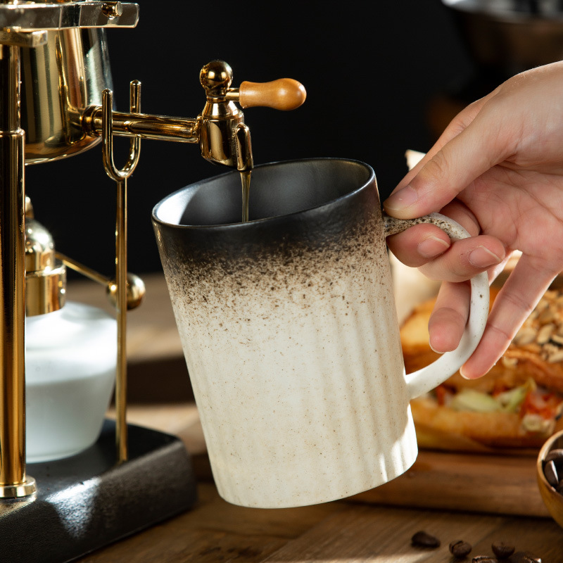 Japanese Retro Ceramic Large Capacity Coffee Cup