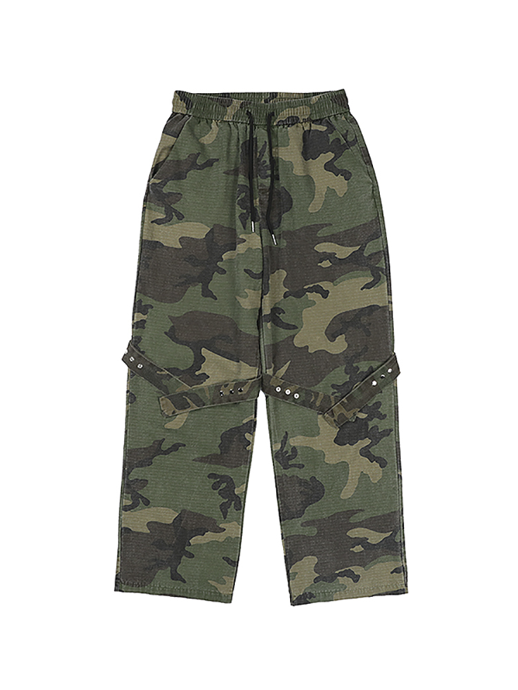 Title 1, Camouflage straight-leg overalls met afneembare...