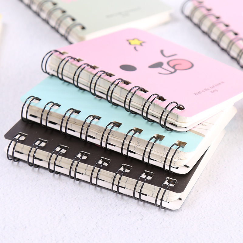 Stationery Cartoon Rollover Coil Book Creative Children