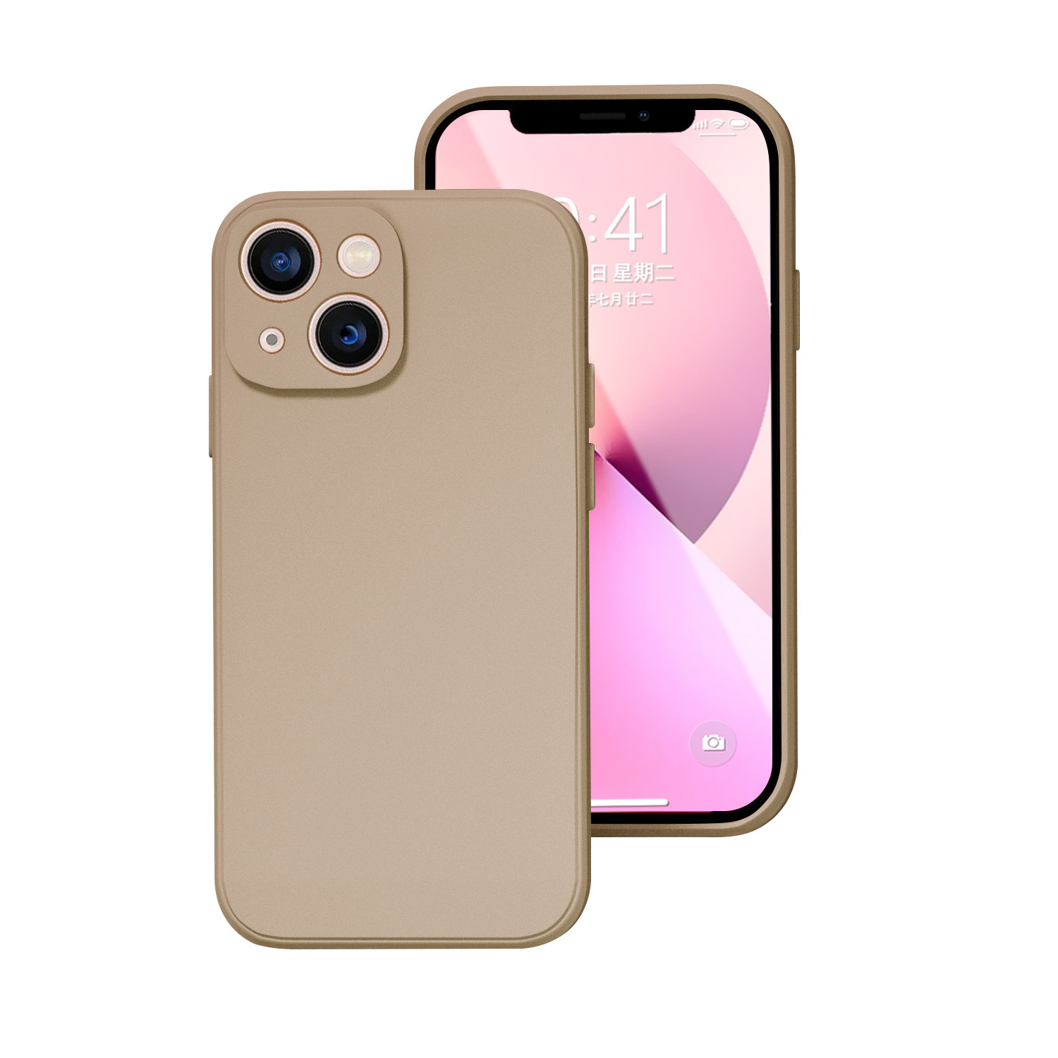 Solid Color Tpu Soft Shell Frosted Protective Cover - Image 4