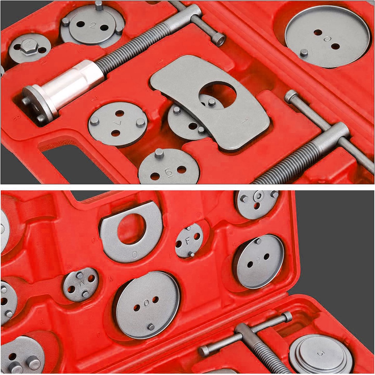 23x Auto Car Universal Disc Piston Caliper Brake Rewind Wind Back Tool Kit Set - Image 9