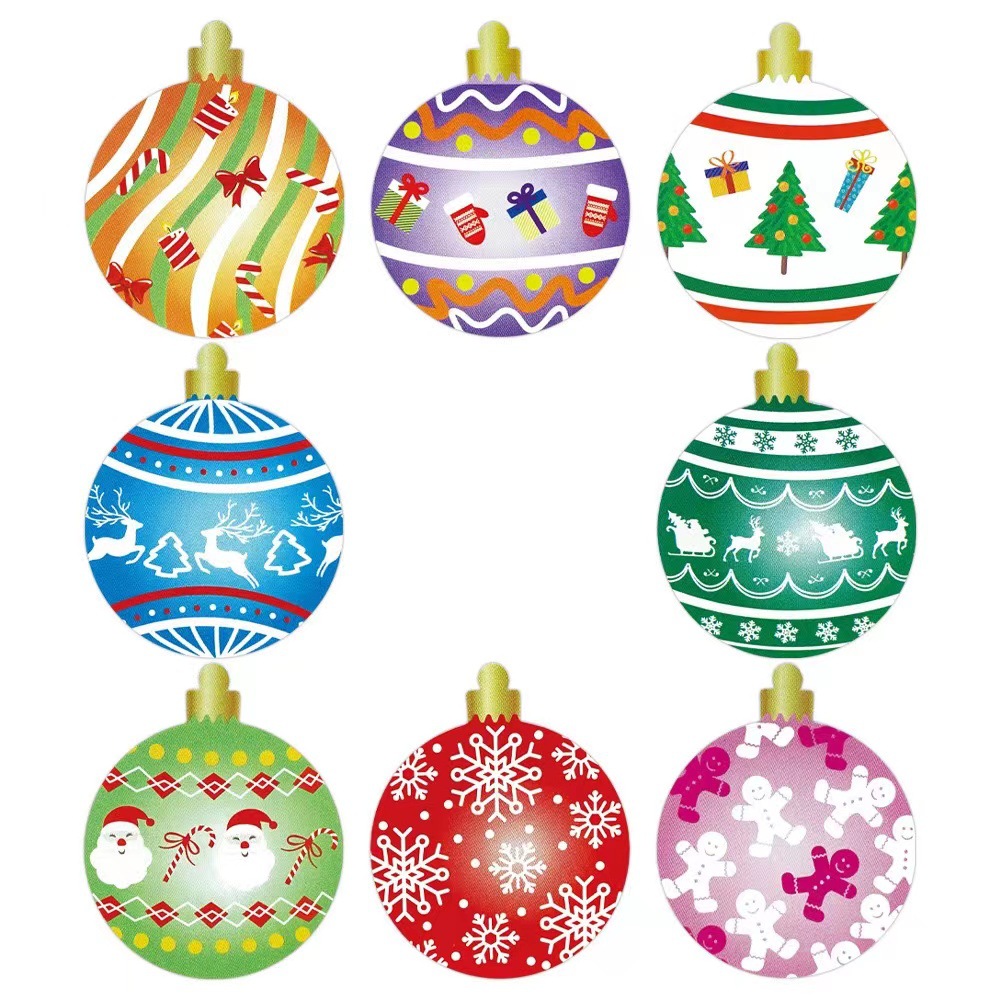 Christmas Holiday Decoration Gift Series Self-adhesive