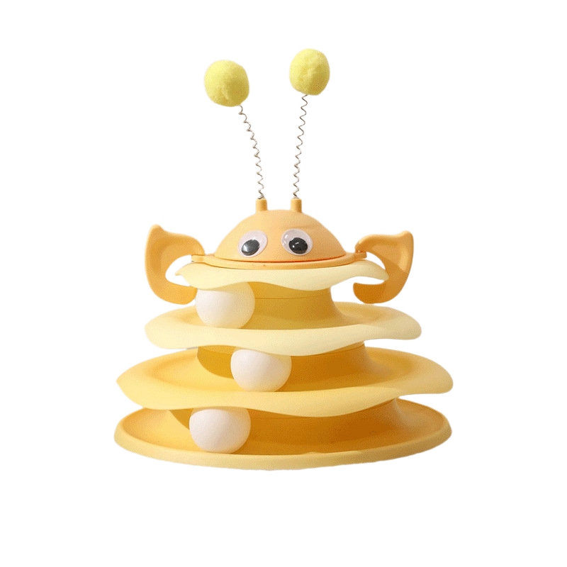 Cat Toys, Little Bees, Unbreakable Dolls, Cat Turntable Balls, Kittens, Kittens, Self-entertainment And Boredom, Pet Cat Toys, Cat Toys And Supplies