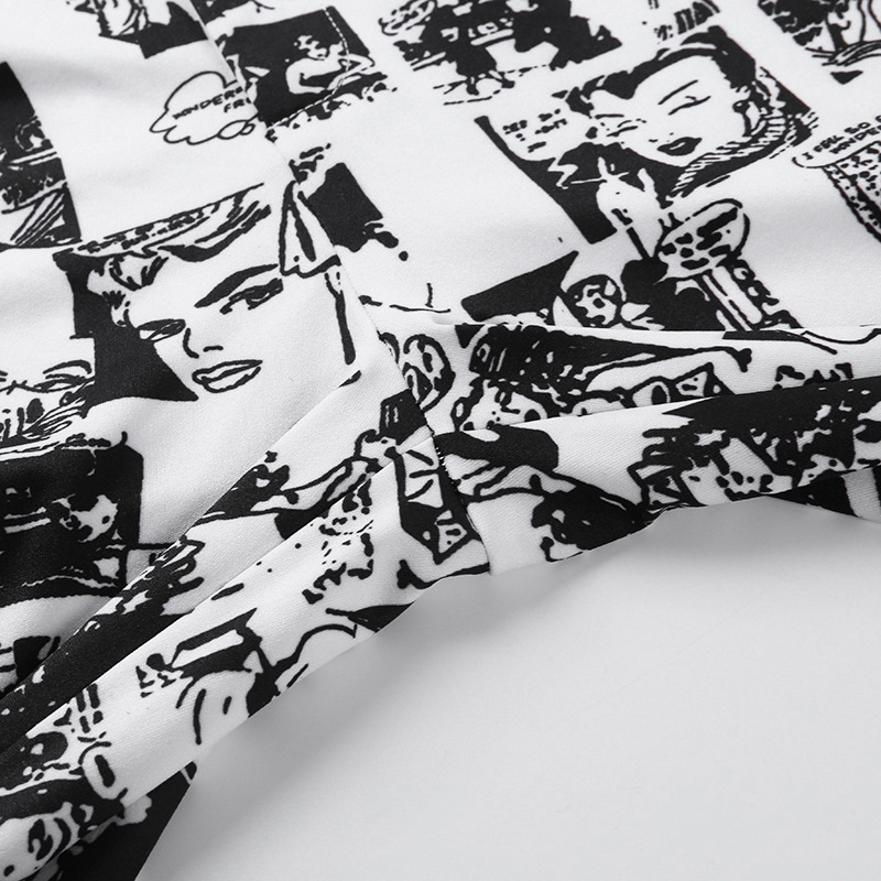 Title 11, New Street Hipster Comic Print Pants