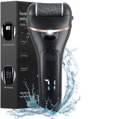 The New Electric Washing Foot Scrubber Peeling Machine - Black - View 1
