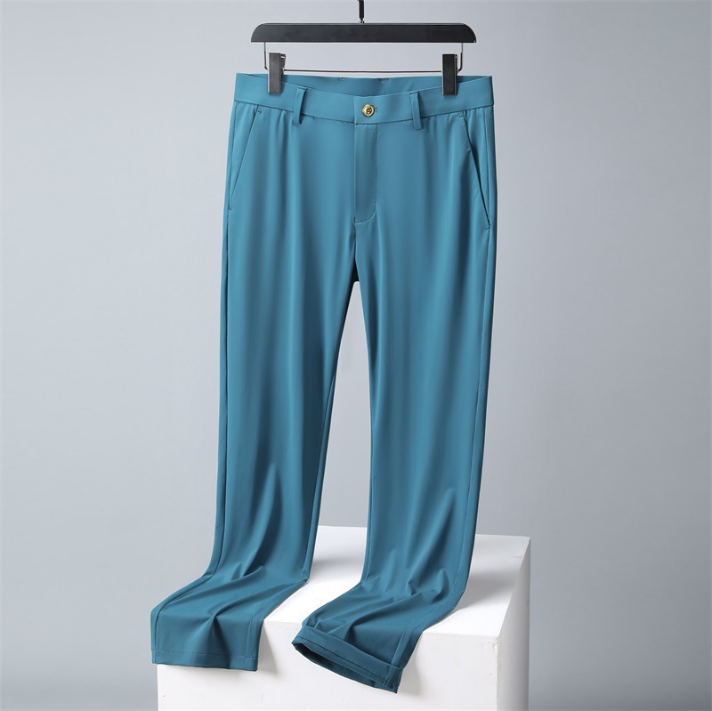 Men's Fashion Waterproof Ice Silk Casual Pants