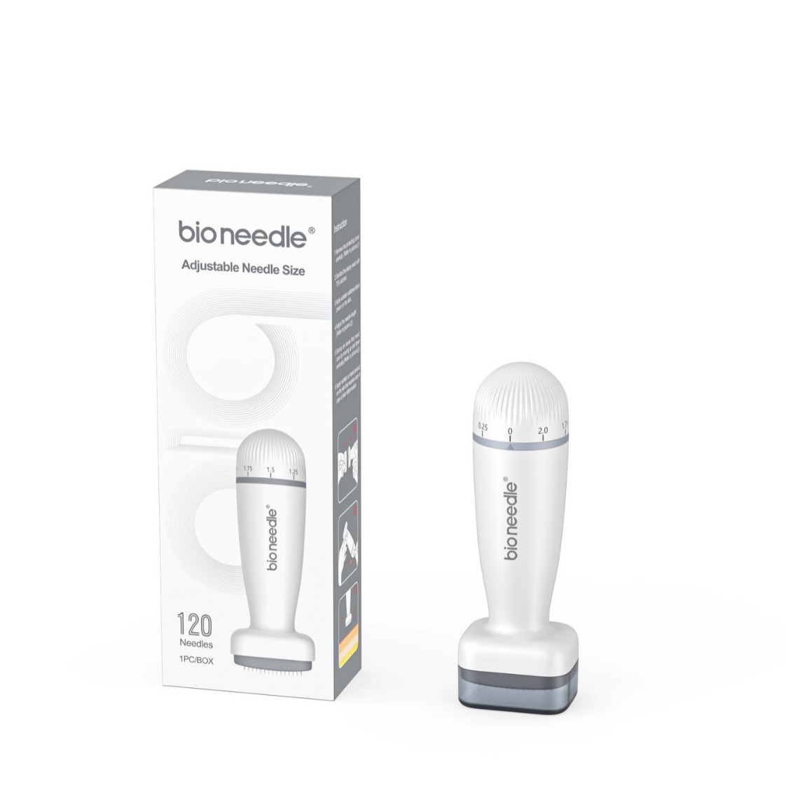 Microneedle Stamp Ajustable — Stimule la Croissance des Cheveux - image 5