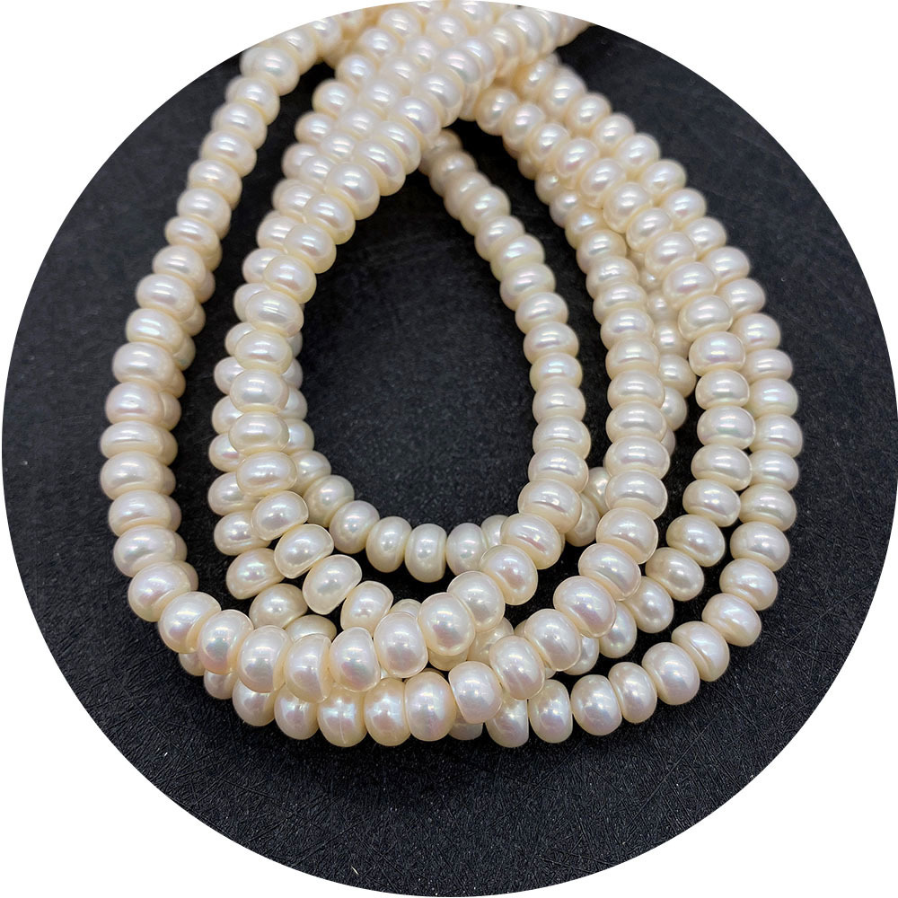 Natural Freshwater Pearl Loose Bead Jewelry Necklace Accessories — foto 2