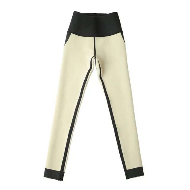 Shark Pants Women's Outer Wear Autumn And Winter Plus Velvet Stretch Plane White - Shop at LoveMi