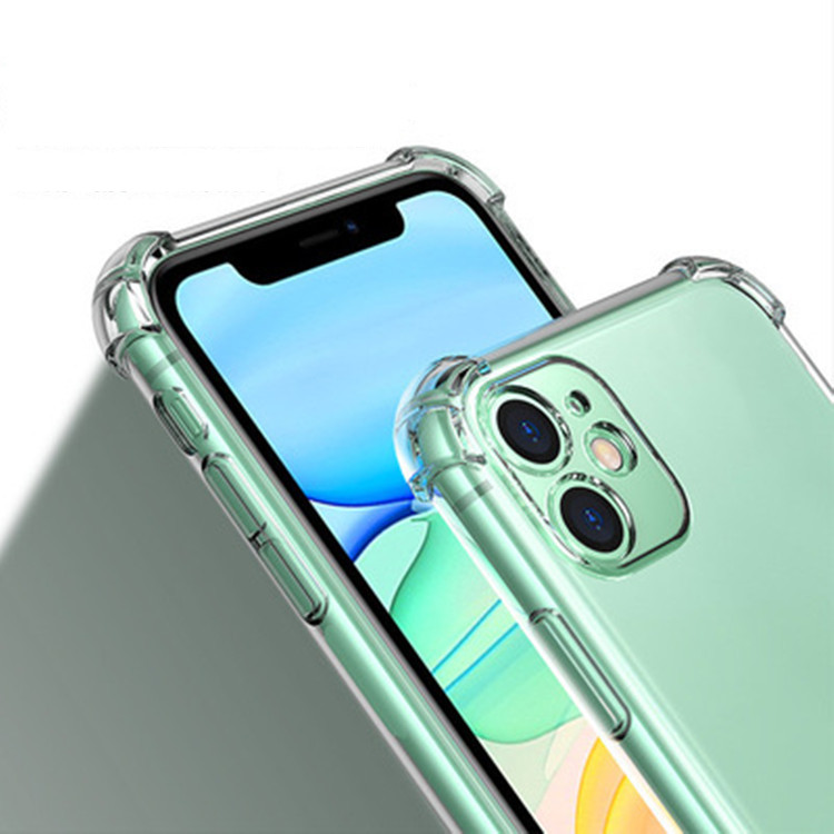 Mobile Phone Case Silicone Soft Shell Airbag Anti-fall Transparent - Image 5
