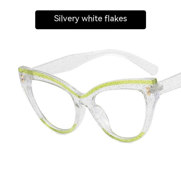 Title 2, Womens Black and White Panda Plain Glasses for...