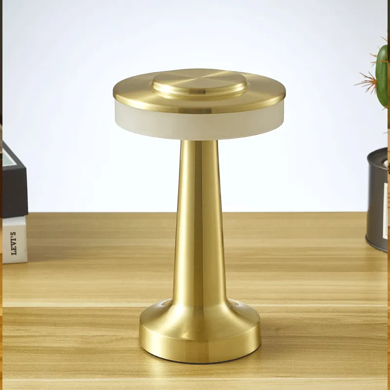 Touch Led Charging Table Lamp Creative Mushroom