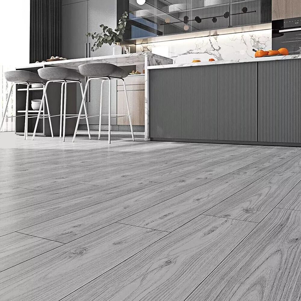 Floor Planks Tiles Self Adhesive Wood Effect Vinyl Flooring Bathroom Decor — image 7