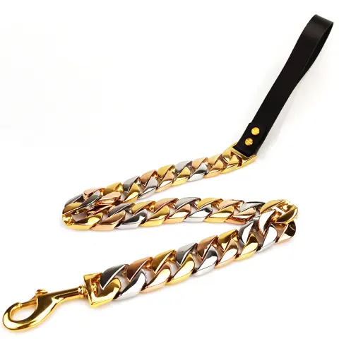 Stainless Steel Dog Leash Dog Casting Pet Chain