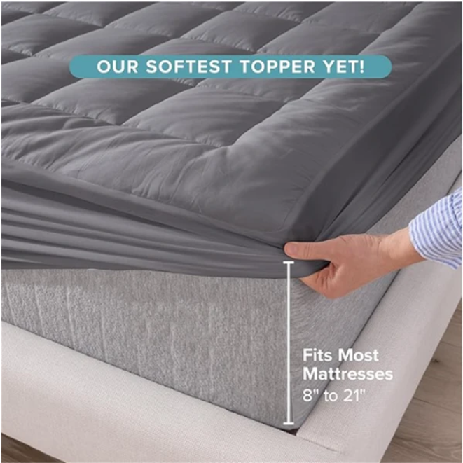 Black 450g Full-piece Cotton Bedspread,