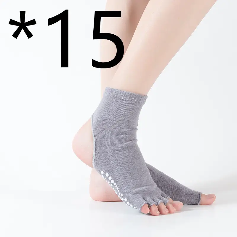 Women's Mid-tube Five-finger Split-finger Yoga Socks