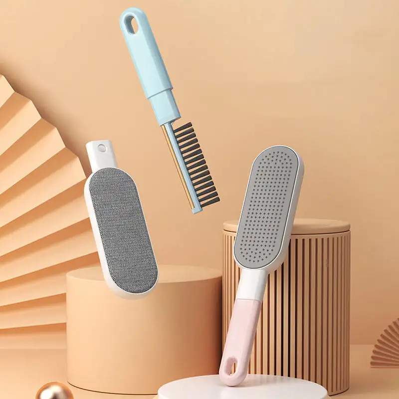 Double-Sided Clothing Pet Dust Hair Removal Brush Pet Remover