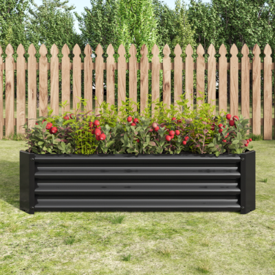 Galvanized Metal Raised Garden Bed, picture 5 of 5