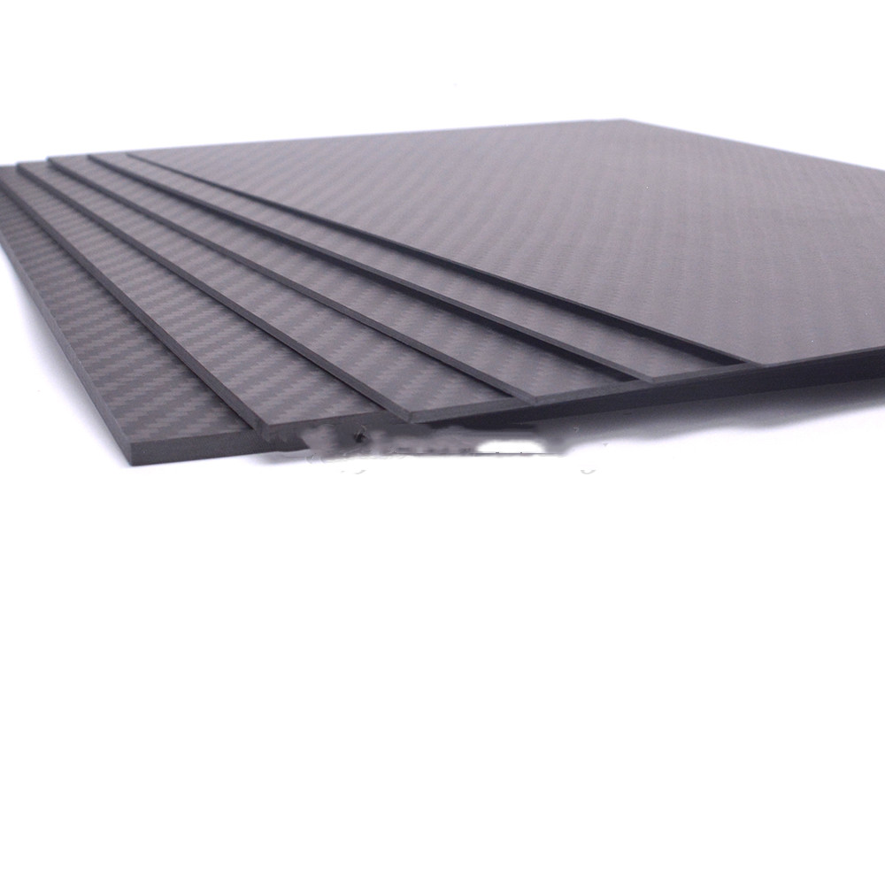 Carbon Fiber Plate Carbon Fiber Twill 1k Matte 4